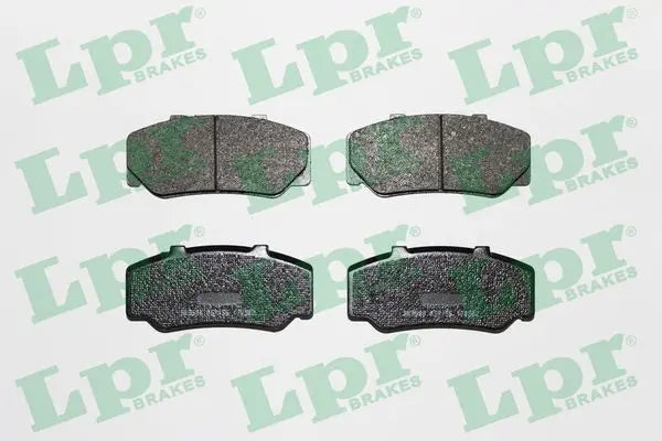 Jeu plaquettes frein pour Volvo 760, 740, 780