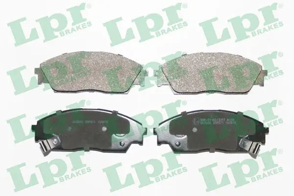 Jeu plaquettes frein pour Honda Civic IV Shuttle, CRX II, Concerto