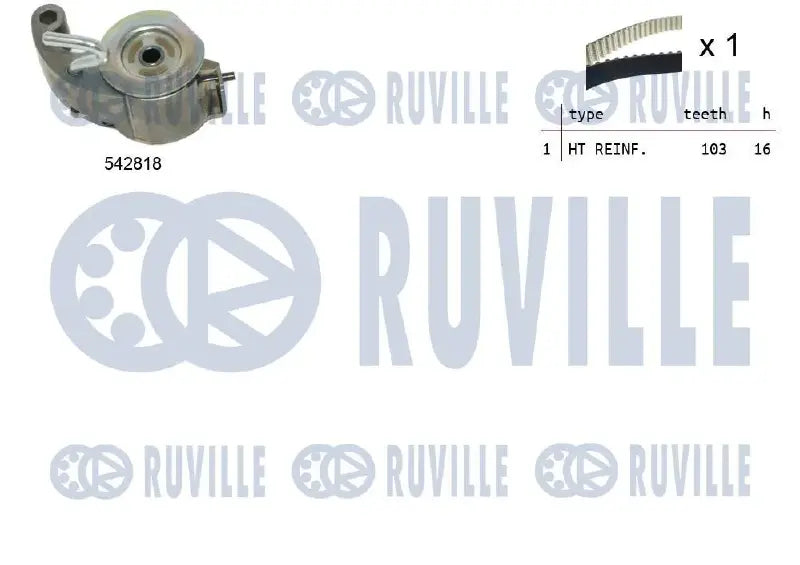Kit distribution complet pour Ford Transit V363, Ranger, Mondeo V
