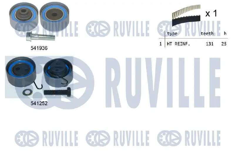 Kit distribution complet pour OPEL Combo, Combo Tour, Corsa C / Chevrolet Corsa