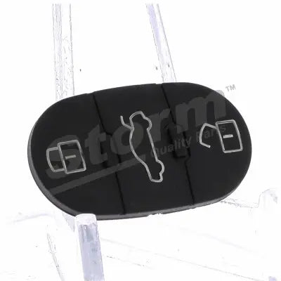 Lot de 2 – Bouton seul pour VW Passat B2, Passat B6, Golf I / Audi A4 B7, A4 B8, A6 C6