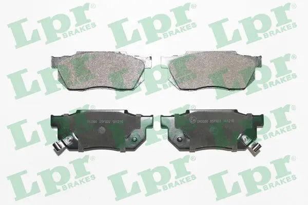Jeu plaquettes frein pour Honda Civic V, CRX II