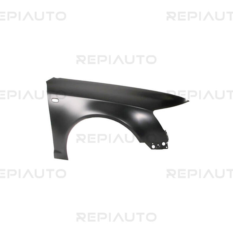 Aile avant droite à peindre en aluminium avec trou clignotant Audi A6 2 (4F2-C6/4F5-C6) phase 1 2004-2008