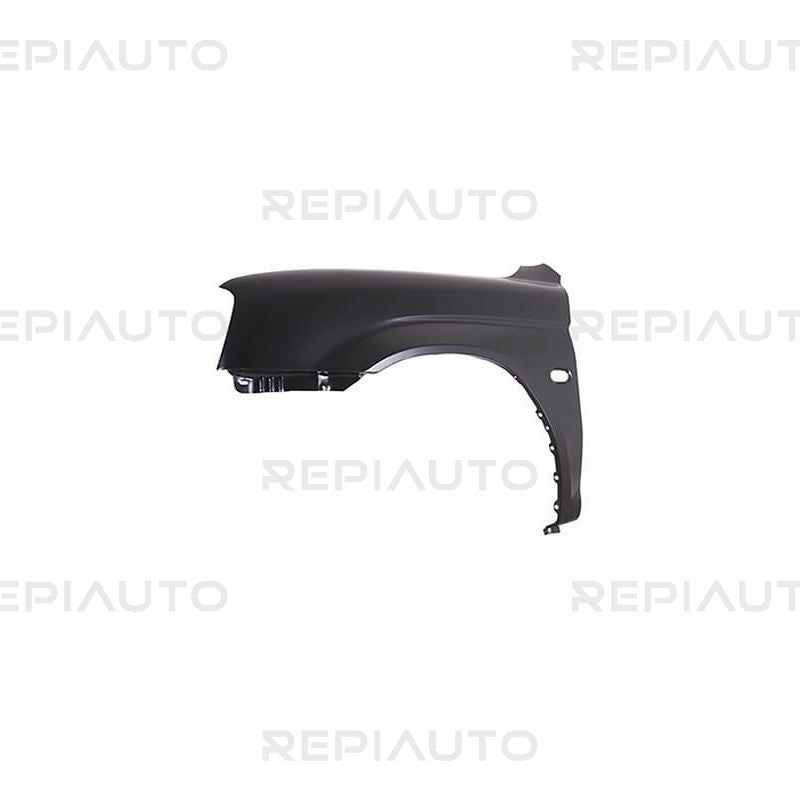 Aile avant gauche à peindre avec trou clignotant sans trou moulure Mitsubishi L200 Pick-Up K6T/K7T 1998-2005