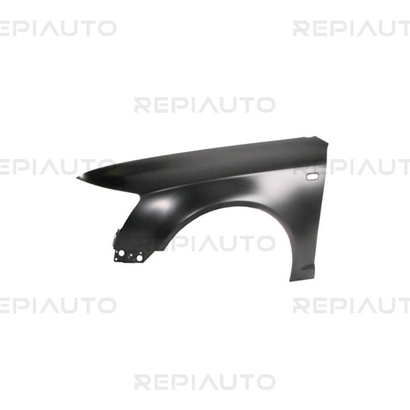 Aile avant gauche à peindre en aluminium avec trou clignotant Audi A6 2 (4F2-C6/4F5-C6) phase 1 2004-2008