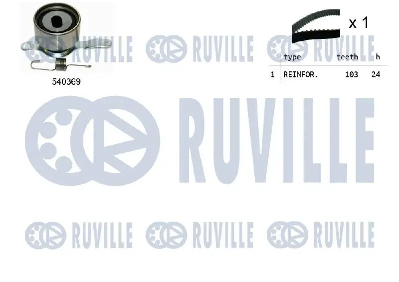 Kit distribution complet pour Honda Concerto, Civic VI, Civic VI Aerodeck / Rover 400 II