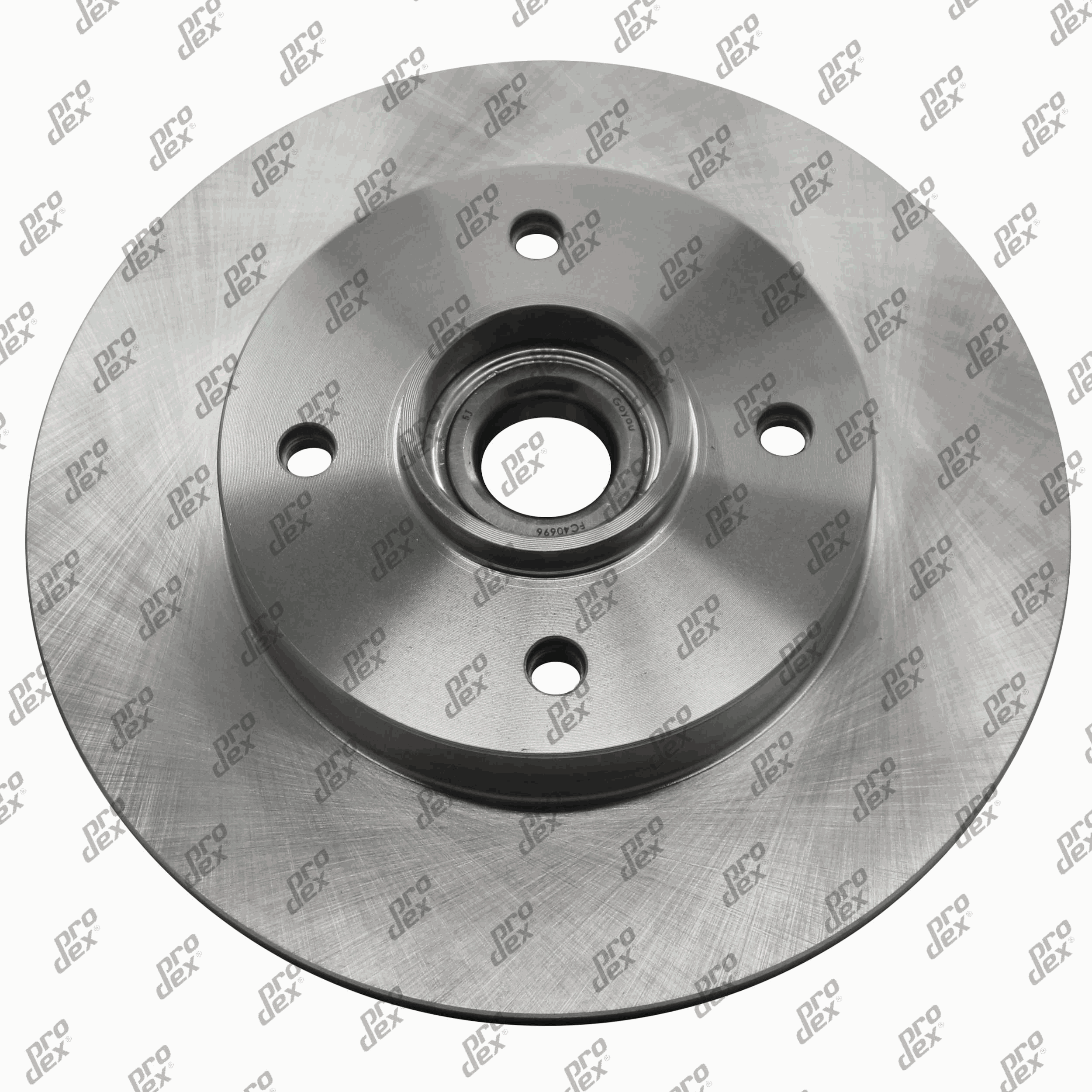 Disque de frein arrière avec roulement Prodex BD1009BS pour Peugeot 207/207+, 208 I, 2008 I