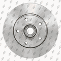 Disque de frein arrière avec roulement Prodex BD1034BS pour Renault Trafic II