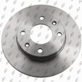 Disques de frein avant (la paire) Prodex BD1040 pour Citroën Saxo, Peugeot 106 II, 206
