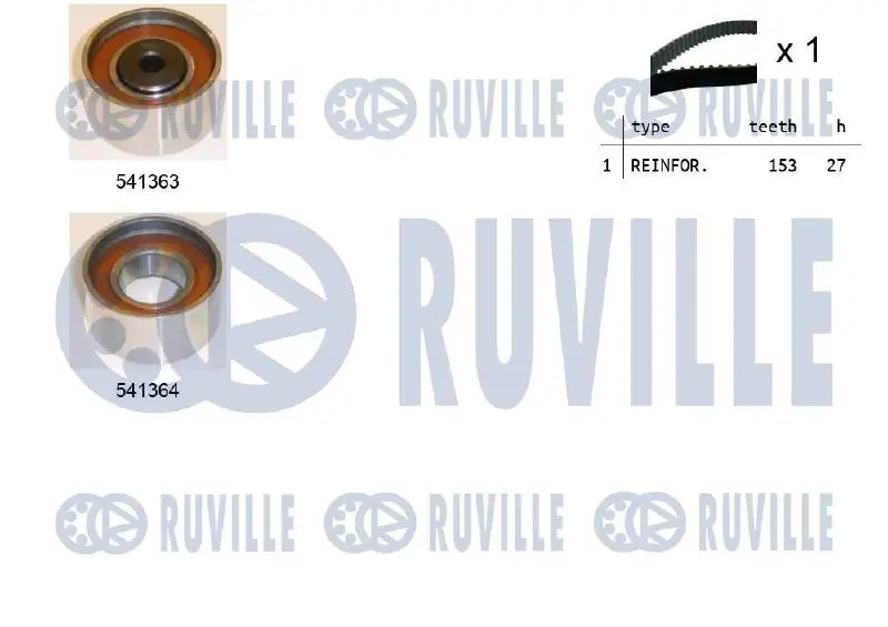Kit distribution complet pour Mazda Premacy, 626 V, 626 V Station Wagon