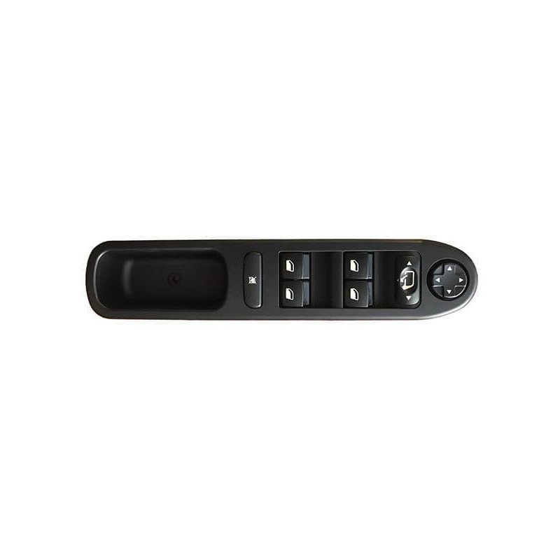 Bouton interrupteur de lève-vitre, bloc de commande avant gauche 4 boutons 18 fils Peugeot 207 depuis 2006