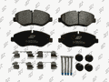 Plaquettes de frein avant (jeu de 4) Prodex BP1049 pour Iveco Daily IV, Daily IV 40C13, 40C13 /P, Daily IV 40C12