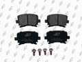 Plaquettes de frein arrière (jeu de 4) Prodex BP1054 pour Volkswagen Golf V, Golf VI, Touran, Audi A3