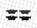 Plaquettes de frein arrière (jeu de 4) Prodex BP1056 pour BMW X1 Sdrive 18 D, 2 Active, X1 Sdrive 18 I, Mini Mini Cooper