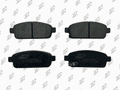 Plaquettes de frein arrière (jeu de 4) Prodex BP1059 pour Opel Mokka / Mokka X, Zafira Tourer C