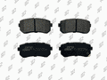 Plaquettes de frein arrière (jeu de 4) Prodex BP1072 pour Kia Sportage III, Rio II, Hyundai ix35, i20 I