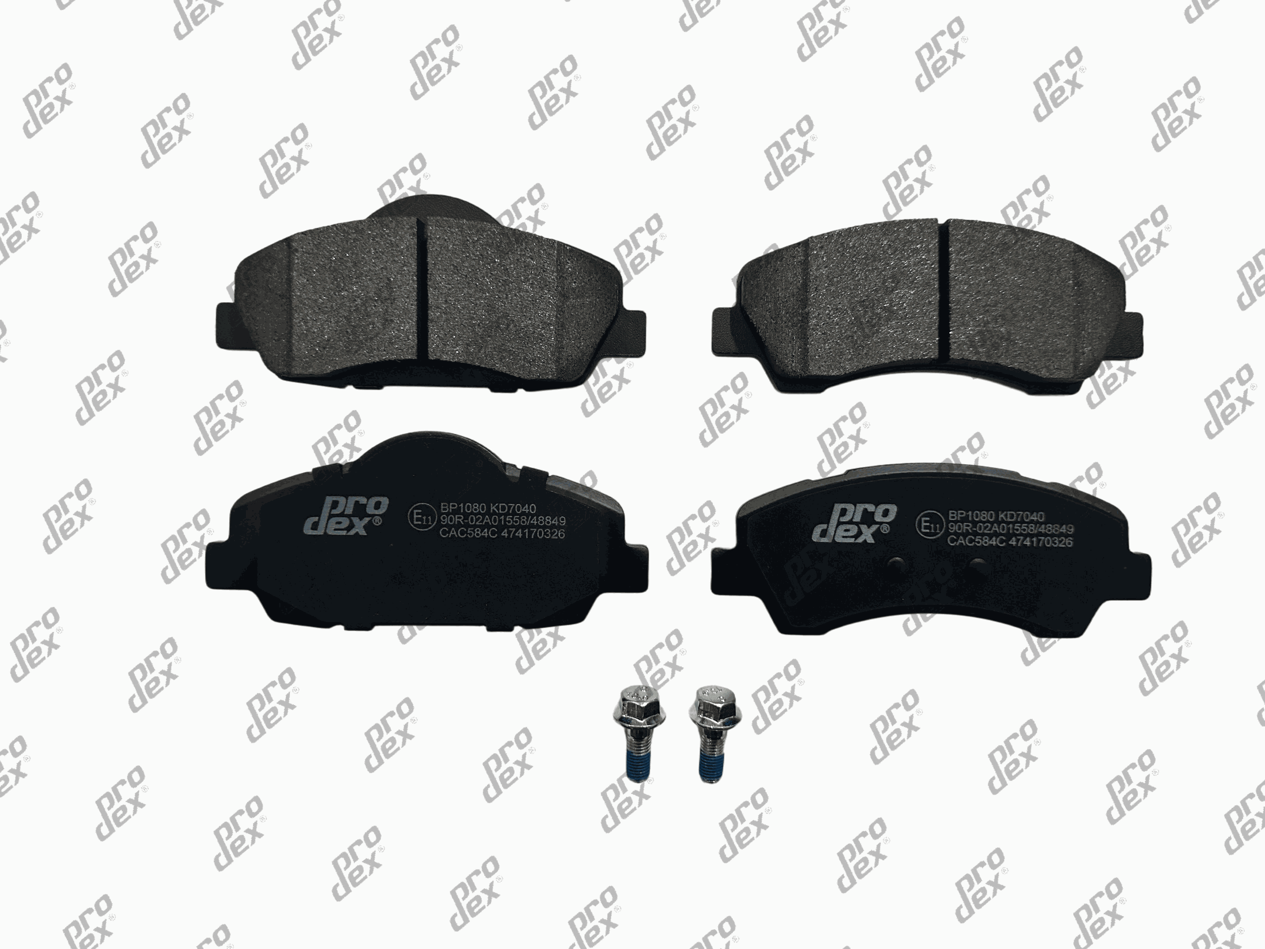 Plaquettes de frein avant (jeu de 4) Prodex BP1080 pour Peugeot 308 II, 308