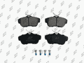 Plaquettes de frein avant (jeu de 4) Prodex BP1098 pour Citroën Jumpy II, Peugeot Expert