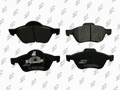 Plaquettes de frein avant (jeu de 4) Prodex BP1103 pour Renault Scénic II, Megane II