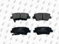 Plaquettes de frein arrière (jeu de 4) Prodex BP1118 pour Toyota Auris, Kia Rio III, Hyundai i10 II