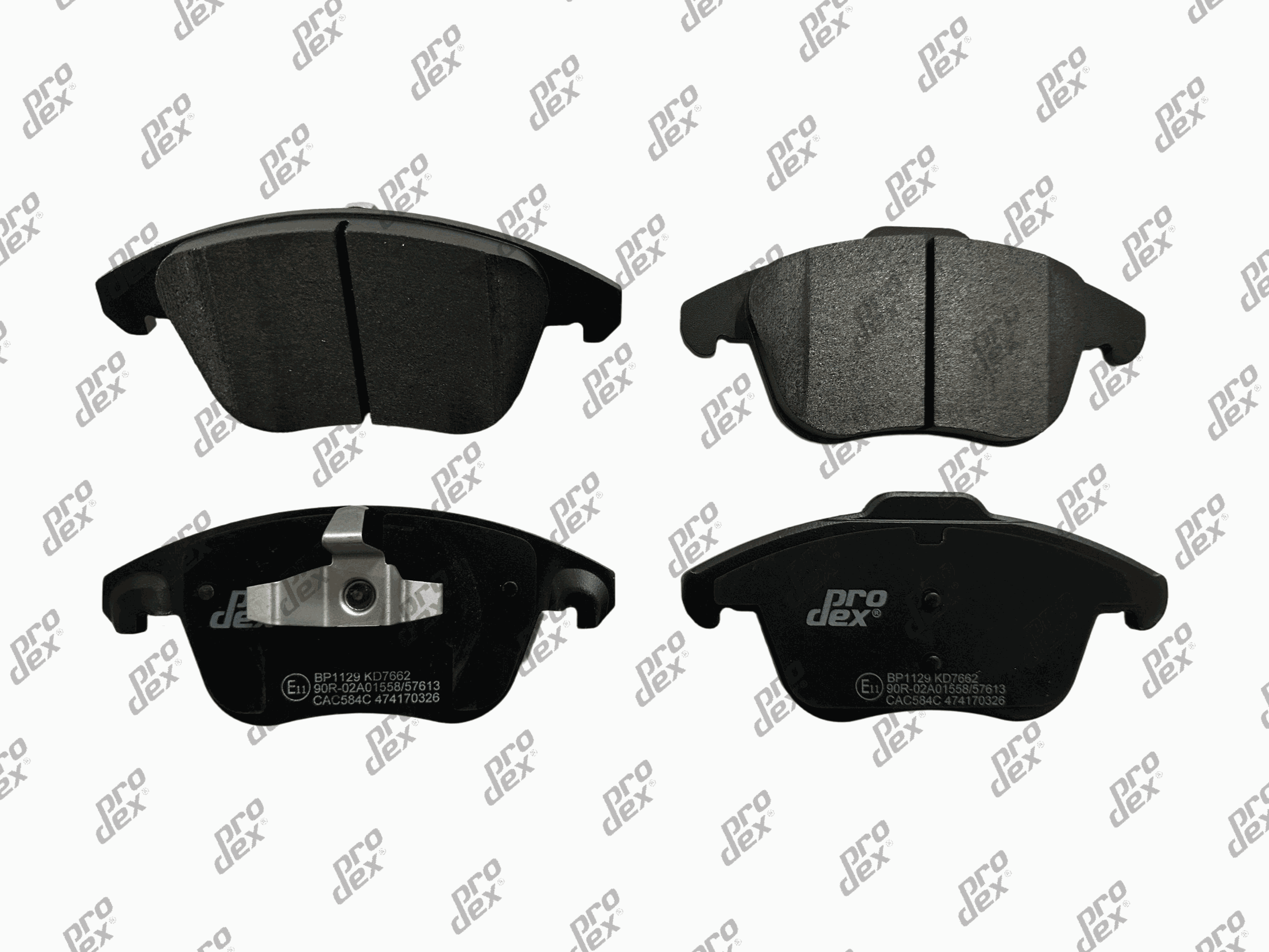 Plaquettes de frein avant (jeu de 4) Prodex BP1129 pour Citroën C4 II, Peugeot 3008 I, 208 I, 308 I