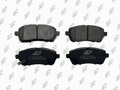 Plaquettes de frein avant (jeu de 4) Prodex BP1132 pour Suzuki Swift IV, Mazda 2