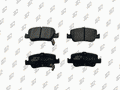 Plaquettes de frein arrière (jeu de 4) Prodex BP1136 pour Toyota Auris