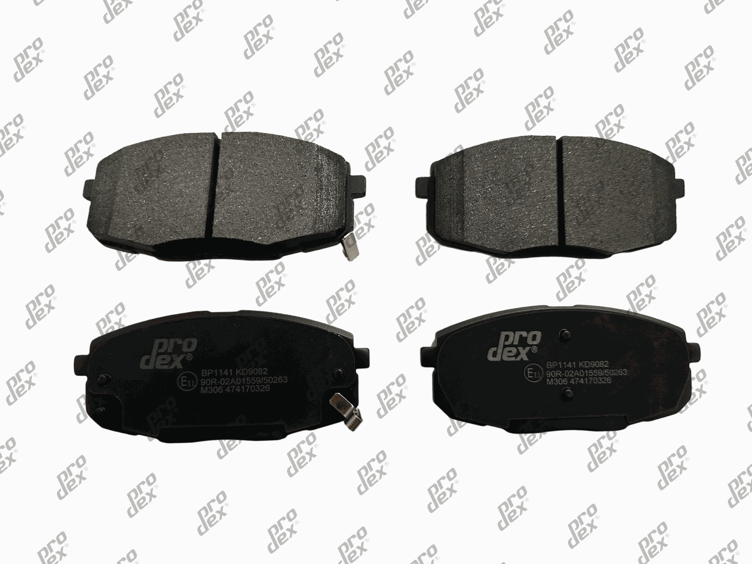 Plaquettes de frein avant (jeu de 4) Prodex BP1141 pour Hyundai Kona, i30, Kia Cee'd