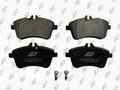 Plaquettes de frein avant (jeu de 4) Prodex BP1144 pour Mercedes-Benz Classe B, Classe A A