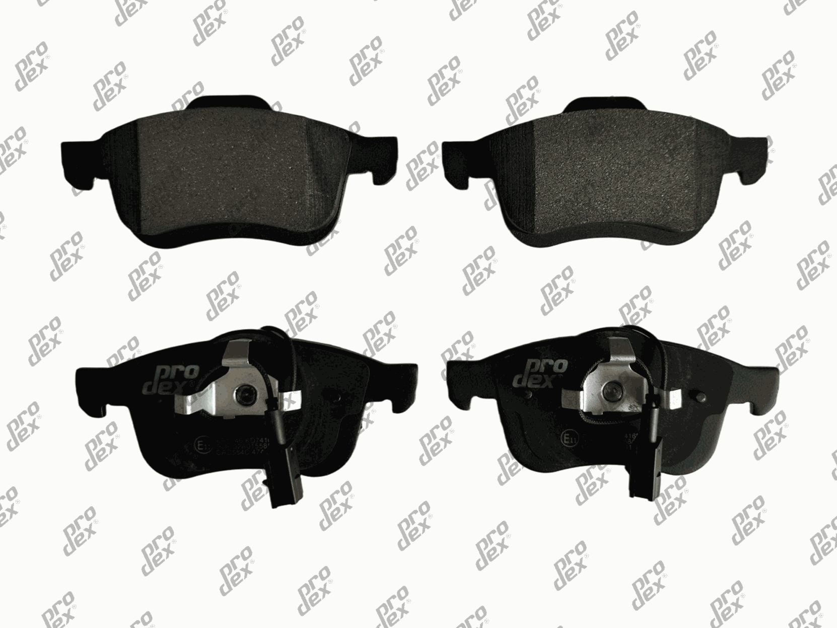 Plaquettes de frein avant (jeu de 4) Prodex BP1146 pour Fiat Doblo Cargo, Doblo
