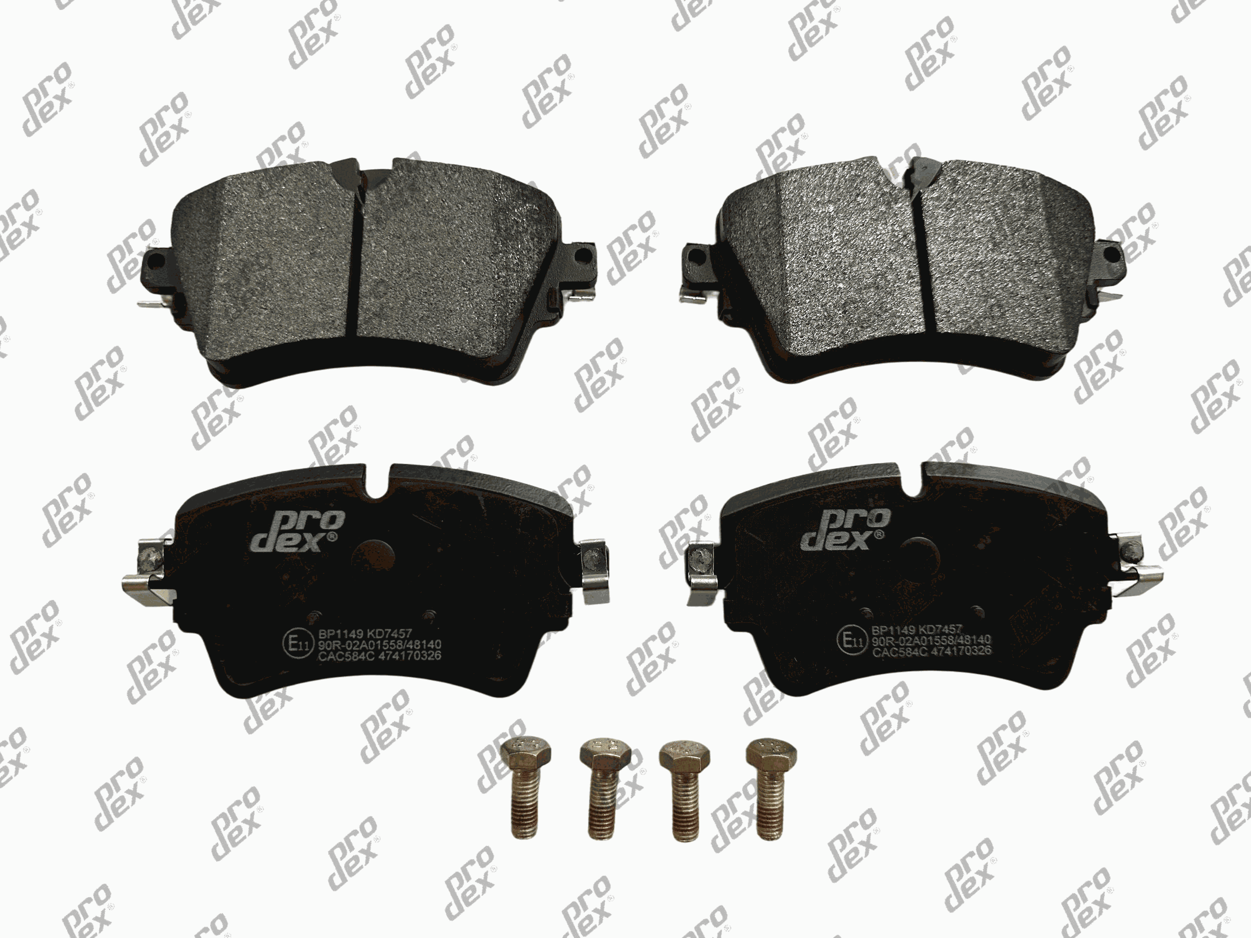 Plaquettes de frein avant (jeu de 4) Prodex BP1149 pour BMW 2 Active, 2 Gran, X1 Sdrive 16 D