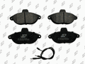 Plaquettes de frein avant (jeu de 4) Prodex BP1157 pour Citroën Jumpy I, Peugeot Expert