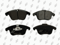 Plaquettes de frein avant (jeu de 4) Prodex BP1172 pour Ford S-Max, Mondeo IV, Land Rover Evoque