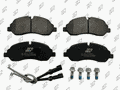 Plaquettes de frein avant (jeu de 4) Prodex BP1177 pour Ford Transit Custom V362, Transit V363