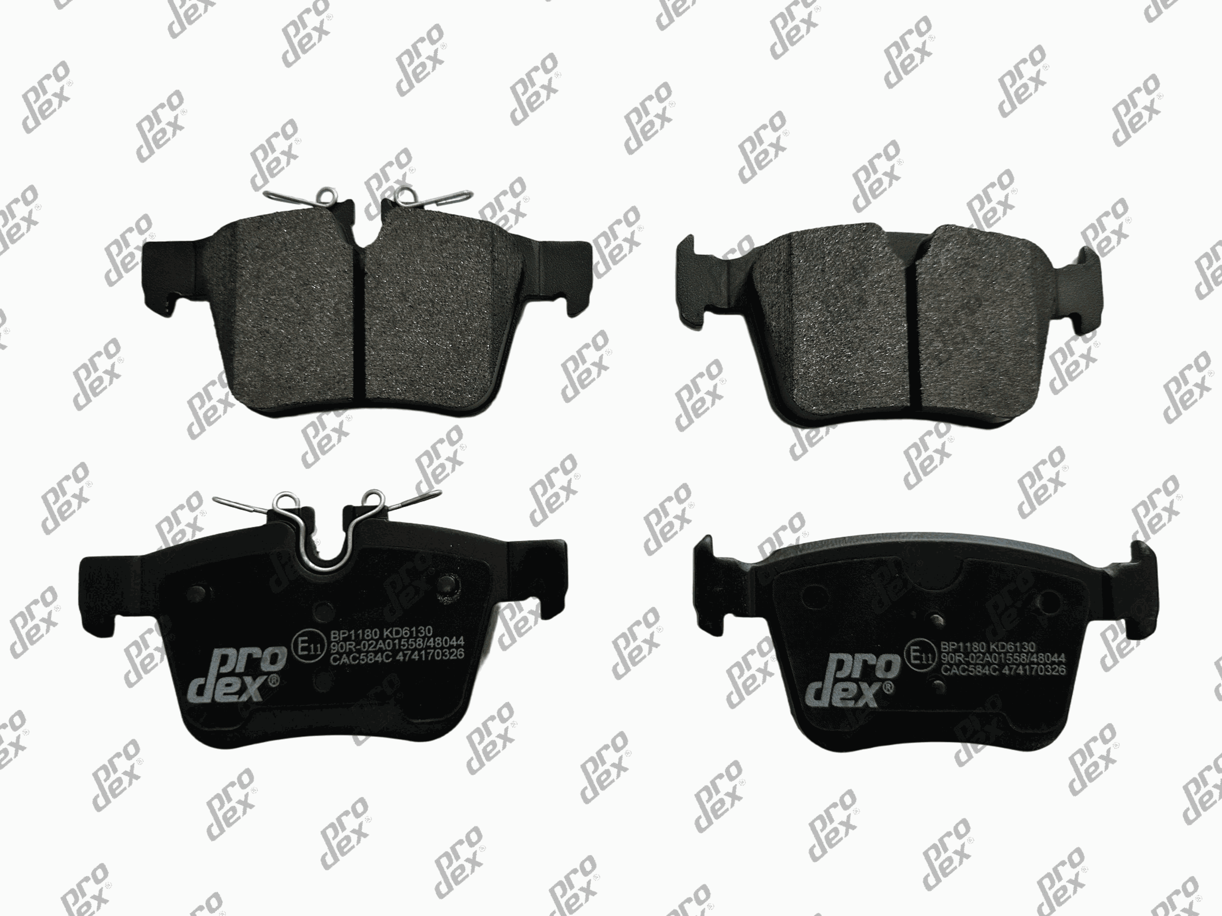 Plaquettes de frein arrière (jeu de 4) Prodex BP1180 pour Land Rover Evoque, Volvo XC60 II D4