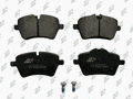 Plaquettes de frein avant (jeu de 4) Prodex BP1186 pour Mini Mini Cooper, Mini Countryman Cooper D, Mini One