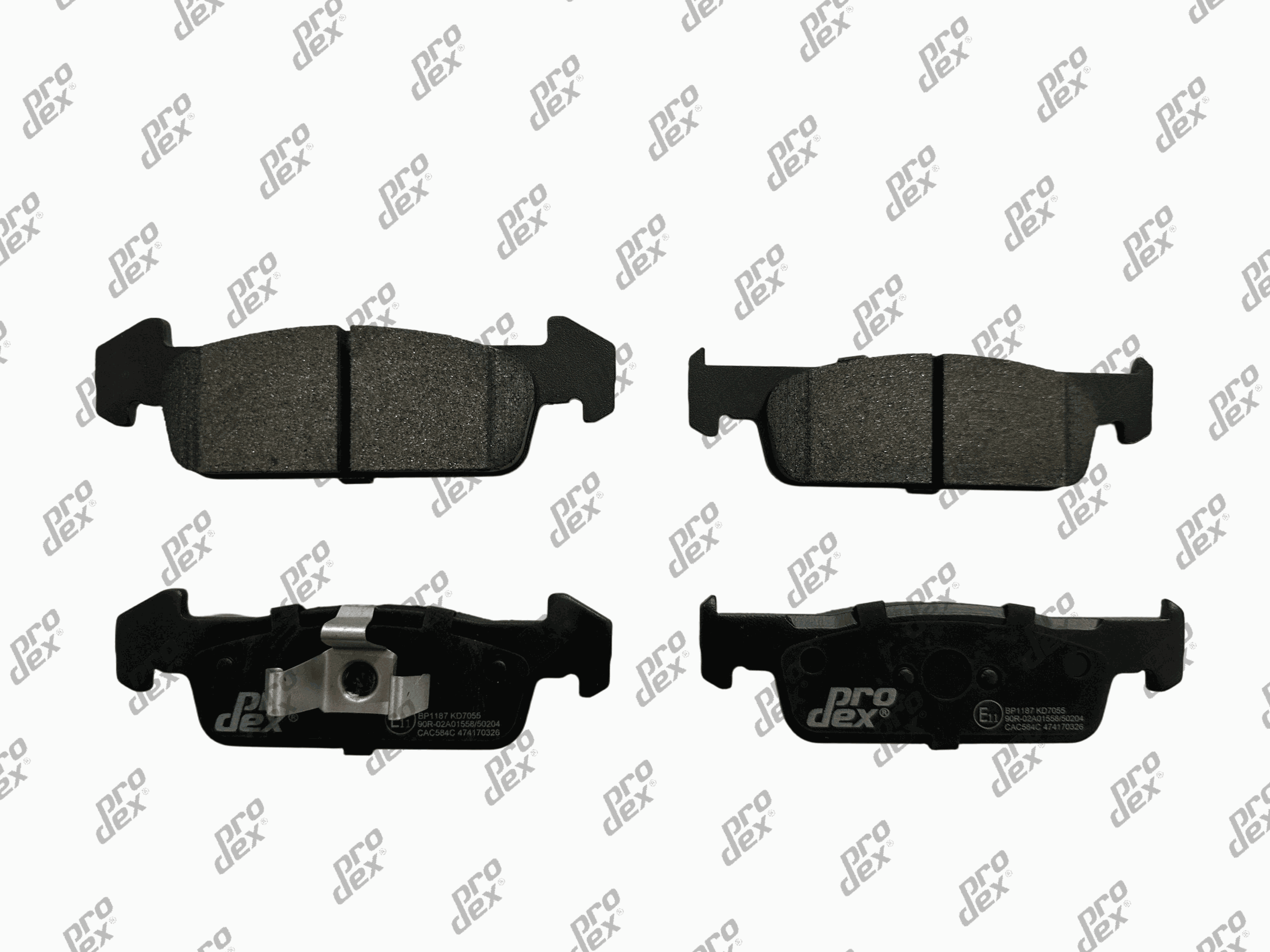 Plaquettes de frein avant (jeu de 4) Prodex BP1187 pour Dacia Sandero II