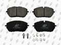 Plaquettes de frein avant (jeu de 4) Prodex BP1192 pour Citroën C5 Aircross, Peugeot 308, 308 II, DS DS 7 Crossback