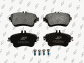 Plaquettes de frein avant (jeu de 4) Prodex BP1210 pour Mercedes-Benz Classe A A, Classe B