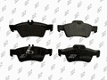 Plaquettes de frein arrière (jeu de 4) Prodex BP1212 pour Mercedes-Benz Classe E E, Cls Cls