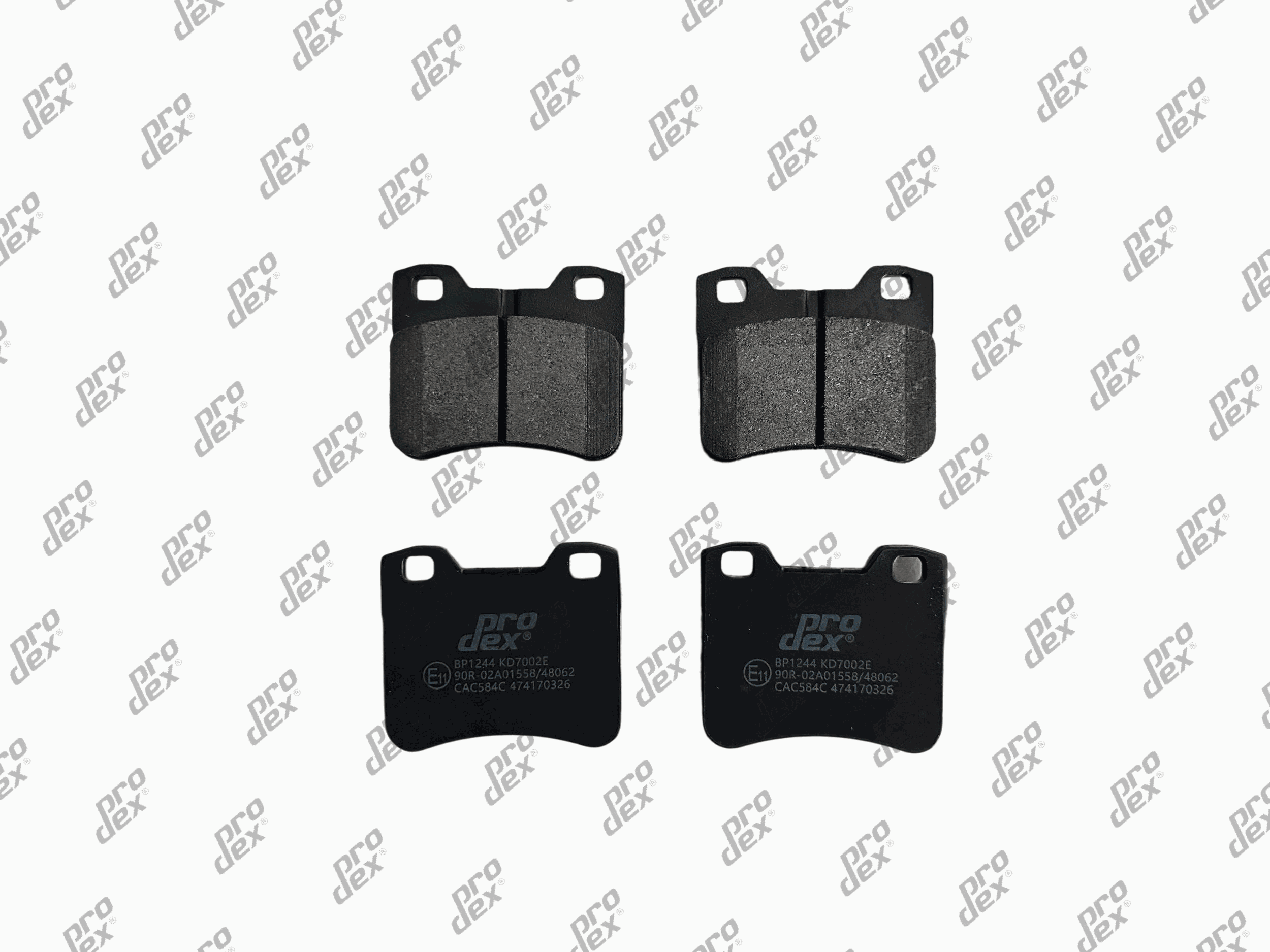 Plaquettes de frein avant (jeu de 4) Prodex BP1244 pour Citroën Saxo, Peugeot 106 II