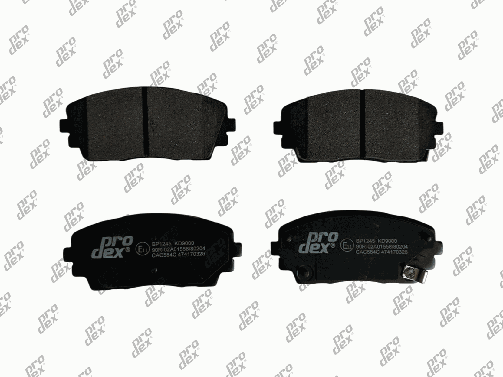 Plaquettes de frein avant (jeu de 4) Prodex BP1245 pour Kia Picanto II
