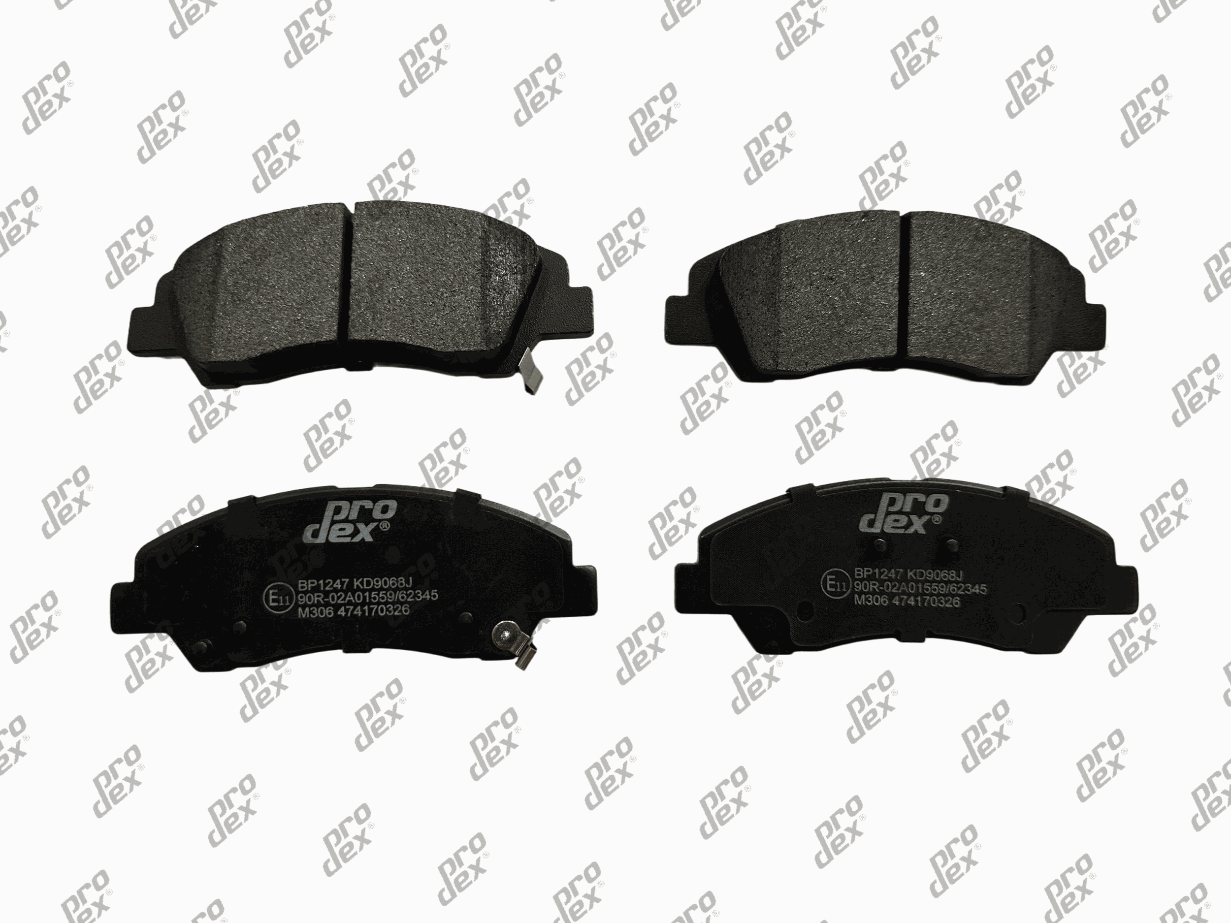 Plaquettes de frein avant (jeu de 4) Prodex BP1247 pour Hyundai i10 II, i10 III