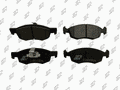 Plaquettes de frein avant (jeu de 4) Prodex BP1267 pour Dacia Logan Mcv, Sandero