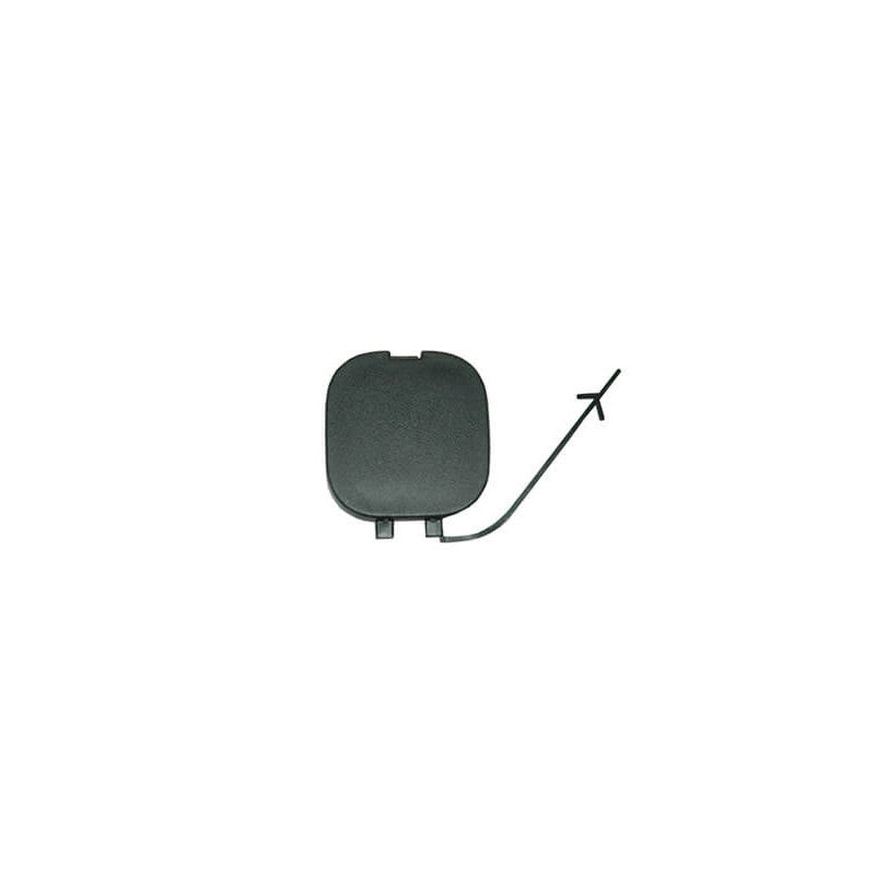 Cache crochet de remorquage de pare-choc arrière noir Fiat Panda 3 depuis 2012
