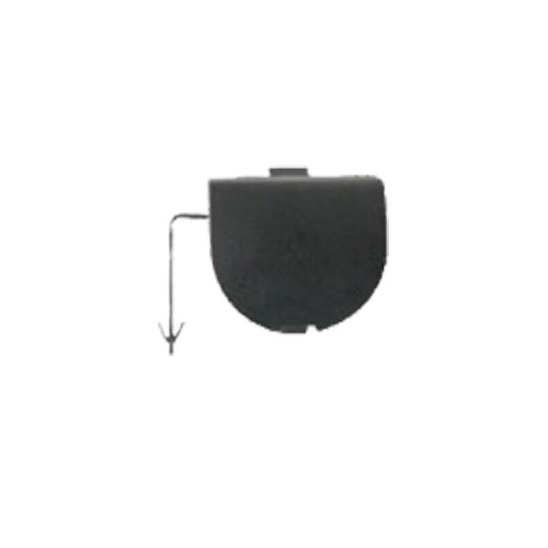 Cache crochet de remorquage pare-choc arrière Fiat 500 phase 1 2007-2015