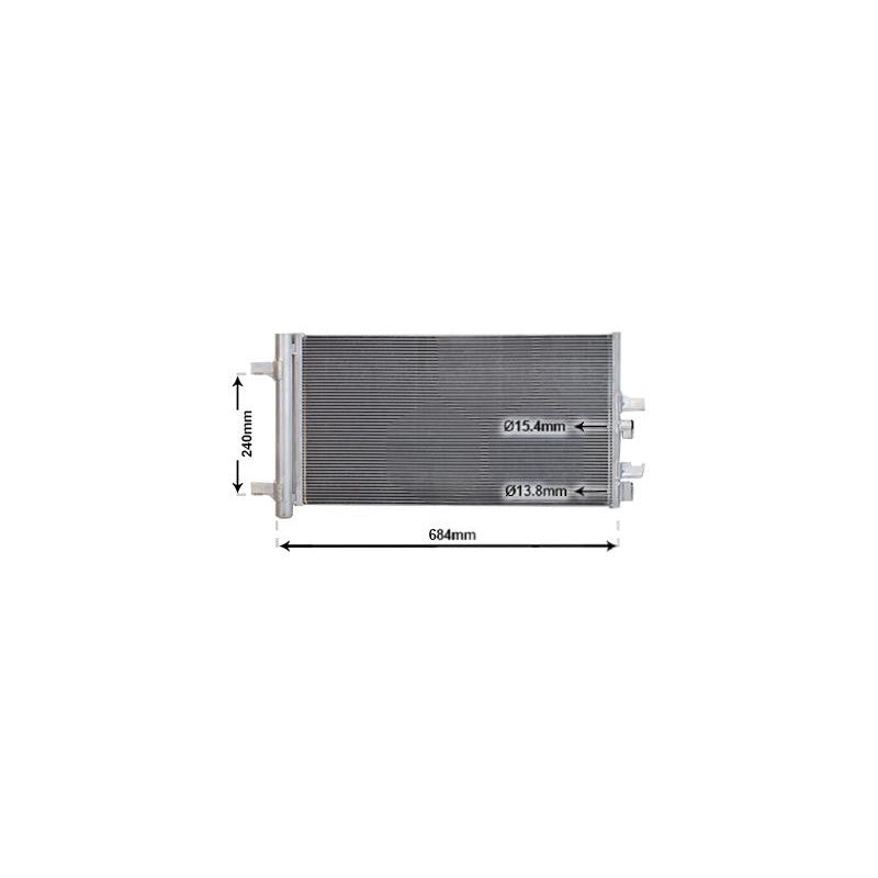 Condenseur de climatisation 25e BMW X1 F48 2015-2022