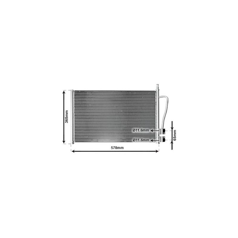 Condenseur de climatisation Mazda 2 2003-2007