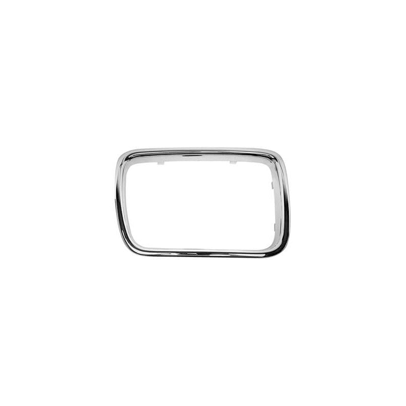 Contour grille de calandre avant central droit chromé BMW Série 5 E34 1994-1995