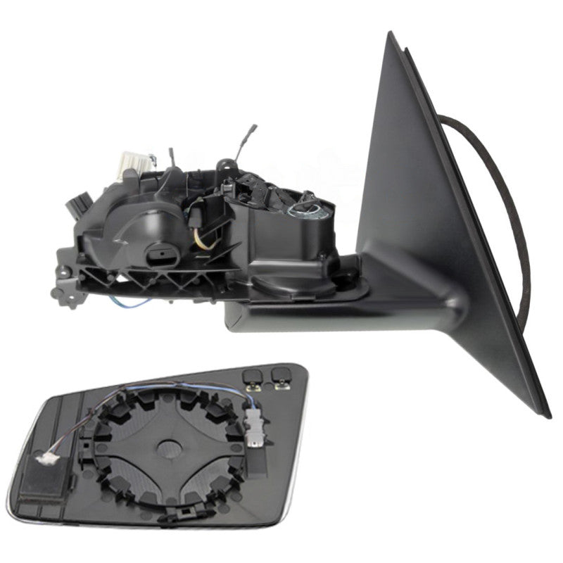 Corps de rétroviseur rabattable électriquement droit chauffant mémoire et lane assist Mercedes Classe C W204 phase 2 2011-2013